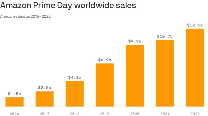 Amazon Prime Day Stock Price History