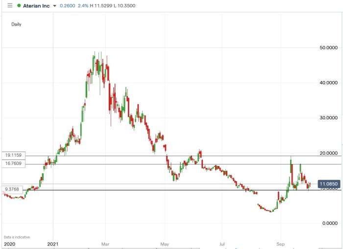 Areit stock price